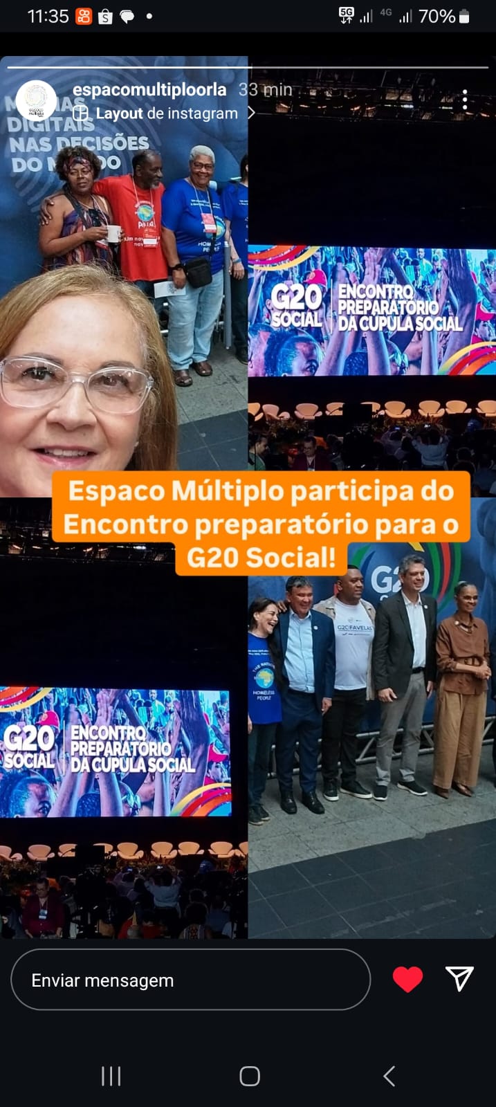 Espaço Múltiplo no G20 Social